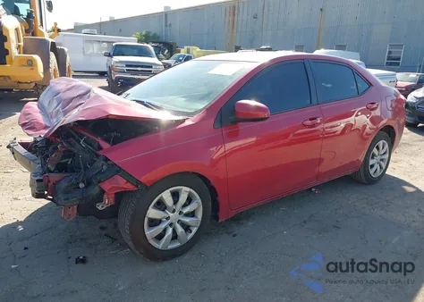 2016 Toyota Corolla Le from USA, damaged, VIN 2T1BURHE3GC737503